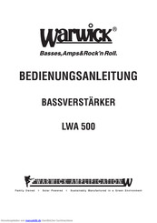 Warwick LWA 500 Bedienungsanleitung