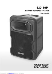 Crest Audio LQ 10P Bedienungsanleitung