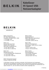 Belkin Netzwerkadapter F5D7051 Benutzerhandbuch