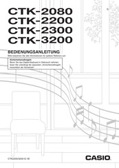 Casio CTK-2080 Bedienungsanleitung