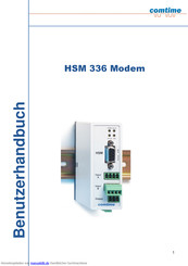 Comtime HSM 336 Benutzerhandbuch