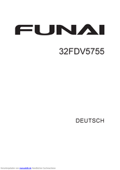 FUNAI 32FDV5755 Benutzerhandbuch