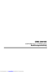 Synkra CRD 244165 Bedienungsanleitung