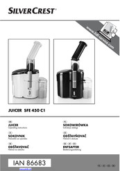 Silvercrest ENTSAFTER SFE 450 C1 Handbuch