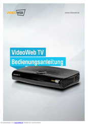 videoweb VideoWeb TV Bedienungsanleitung