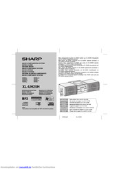 Sharp XL-UR27H Bedienungsanleitung