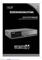Optibox CCX PRV READY Bedienungsanleitung