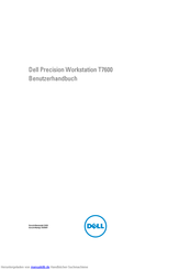 Dell Precision T7600 Benutzerhandbuch