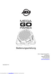 ADJ Mega Go Par64 Bedienungsanleitung