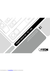 Canton Digital Movie 75 Bedienungsanleitung
