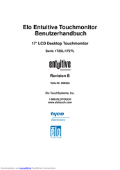 Elo TouchSystems 1725L Serie Benutzerhandbuch