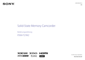 Sony PXW-FS7M2 Bedienungsanleitung