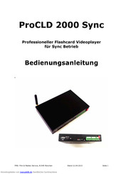 FMS ProCLD 2000 Sync Bedienungsanleitung
