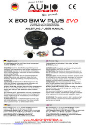 Audio System X 200 bmw plus EVO Handbuch