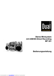 Dual MP 301 Bedienungsanleitung