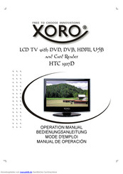 Xoro HTC1927D Bedienungsanleitung