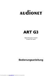 Audionet ART G3 Bedienungsanleitung