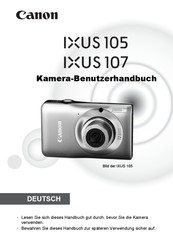 Canon IXUS 107 Benutzerhandbuch
