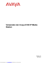 Avaya E169 Handbuch