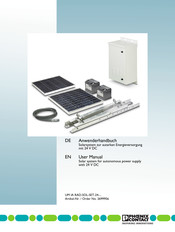 Phoenix Contact RAD-SOL-PAN-12-50 Anwenderhandbuch
