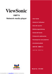 ViewSonic VMP74 Bedienungsanleitung