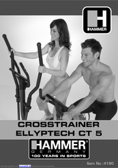 Hammer crosstrainer ellyptech ct 5 Bedienungsanleitung