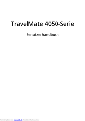 Acer TravelMate Serie 4050 Benutzerhandbuch