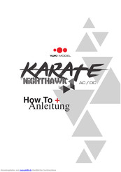 yuki model Karate nighthawk 100W AC/DC Anleitung