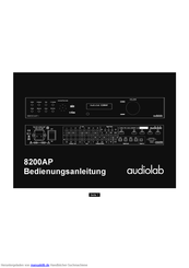 Audiolab 8200AP Bedienungsanleitung