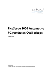 PICO PicoScope 3000 Handbuch