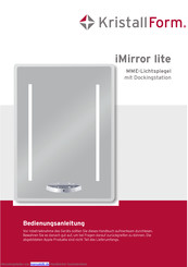 KristallForm iMirror lite Bedienungsanleitung