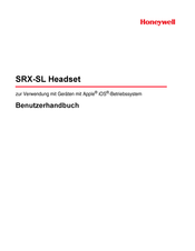 Honeywell SRX-SL Benutzerhandbuch