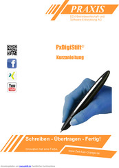 PRAXIS PxDigiStift Kurzanleitung