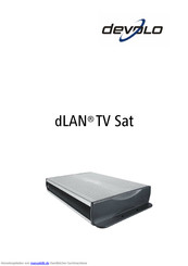 Devolo dLAN TV SAT Handbuch
