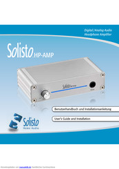 Solisto HP-AMP Benutzerhandbuch