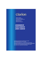 Clarion OHM1588VD Bedienungsanleitung