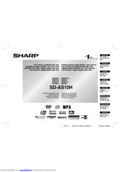 Sharp SD-AS10H Bedienungsanleitung