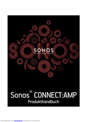 Sonos Connect:AMP Produkthandbuch