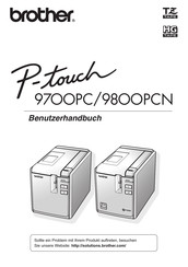 Brother P-touch 9700PC Benutzerhandbuch