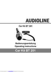 AUDIOLINE Car Kit BT 201 Bedienungsanleitung
