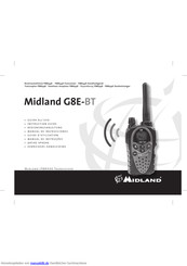 Midland G8E-BT Bedienungsanleitung