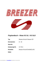 Breezer CR 912 ULS Flughandbuch