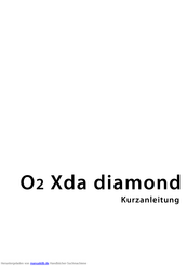 O2 Xda diamond Kurzanleitung