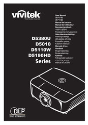 Vivitek D5010 Series Benutzerhandbuch