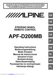 Alpine APF-D200MB Bedienungsanleitung