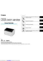 Canon Laser Shot LBP2900 Handbuch