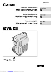 Canon MV6iMC Bedienungsanleitung