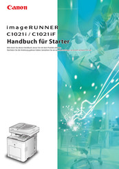 Canon Image RUNNER C1021i Handbuch