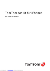 TomTom Car Kit Anleitung