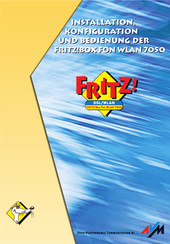 Fritz! WLAN 7050 Benutzerhandbuch